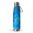 thumbnail image 1 of 29oz Insulated Water Bottle with Tea Infuser, Stainless Steel Travel Mug, Ice Frozen Print, 1 of 6