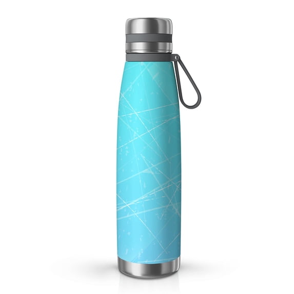 29oz Insulated Water Bottle with Tea Infuser, Stainless Steel Travel Mug, Ice Frozen Print