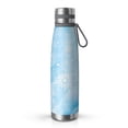 thumbnail image 1 of 29oz Insulated Water Bottle with Tea Infuser, Stainless Steel Travel Mug, Ice Frozen Print, 1 of 5