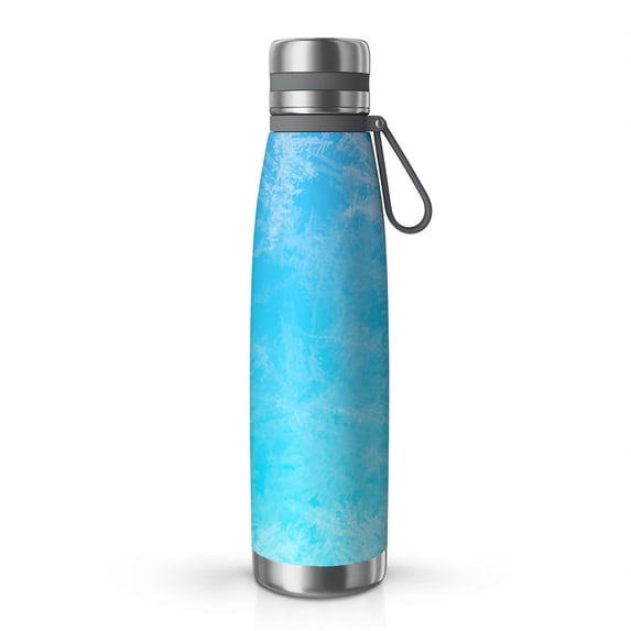 29oz Insulated Water Bottle with Tea Infuser, Stainless Steel Travel Mug, Ice Frozen Print