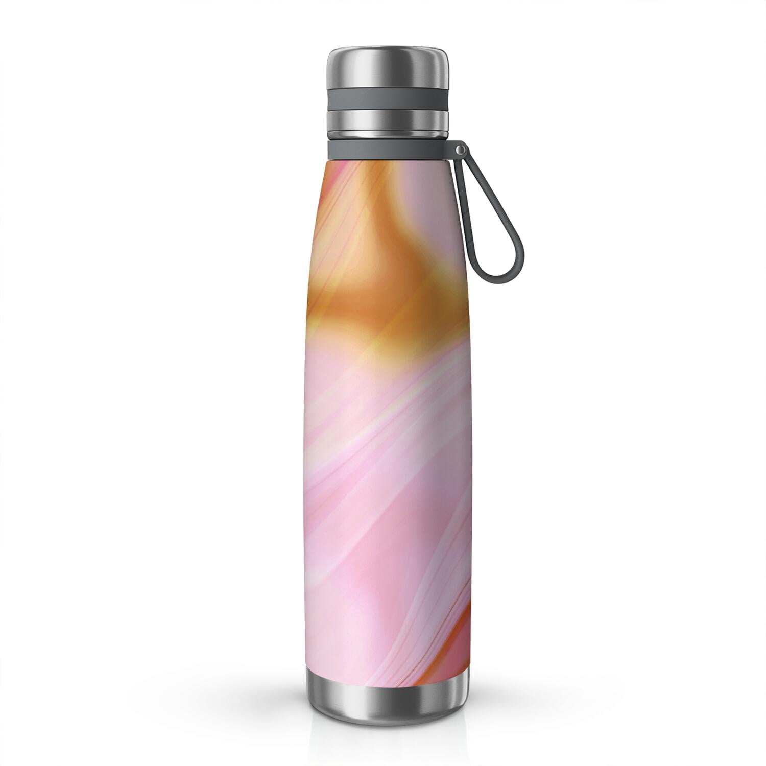 29oz Insulated Water Bottle with Tea Infuser, Stainless Steel Travel Mug, Liquid & Marble Print