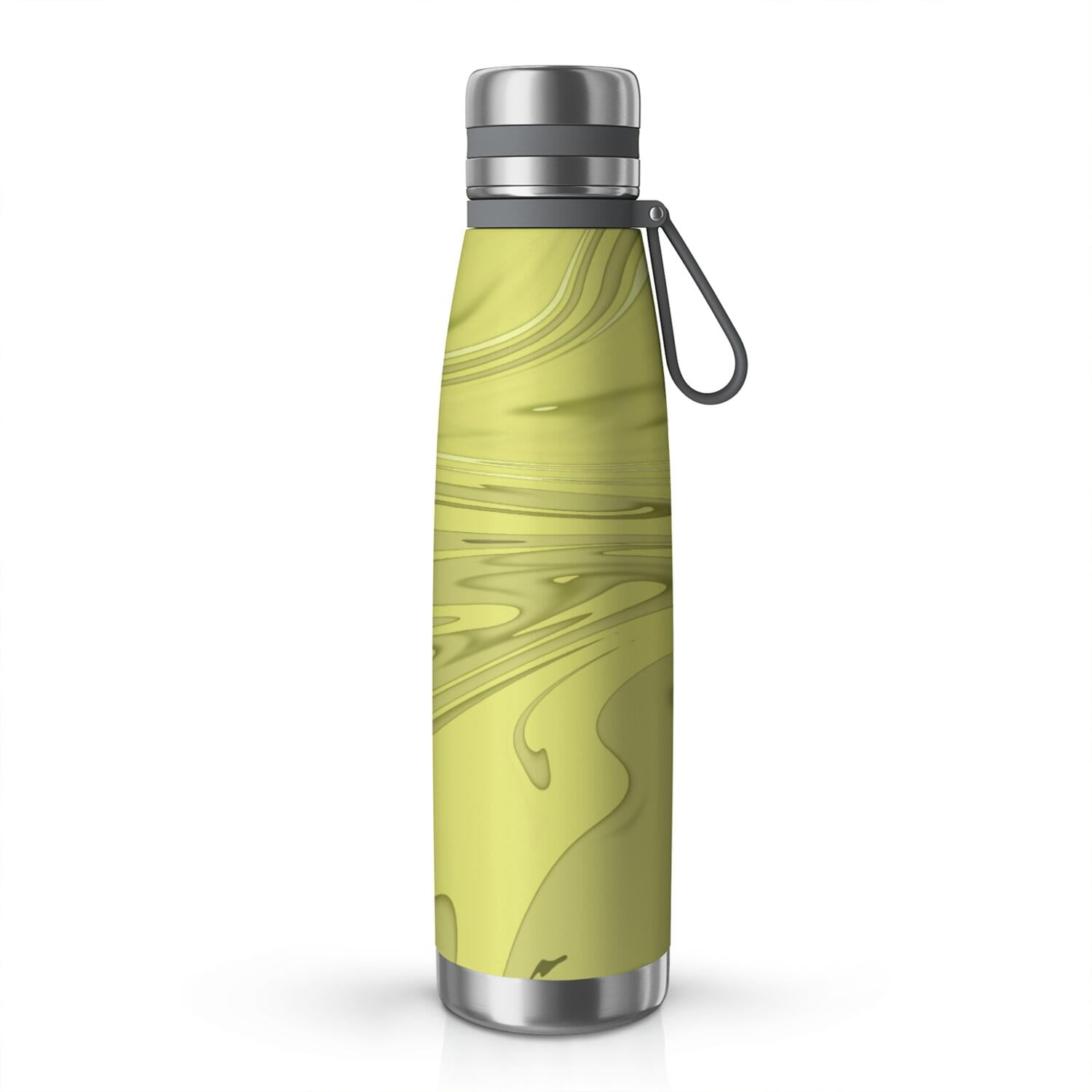 29oz Insulated Water Bottle with Tea Infuser, Stainless Steel Travel Mug, Liquid & Marble Print