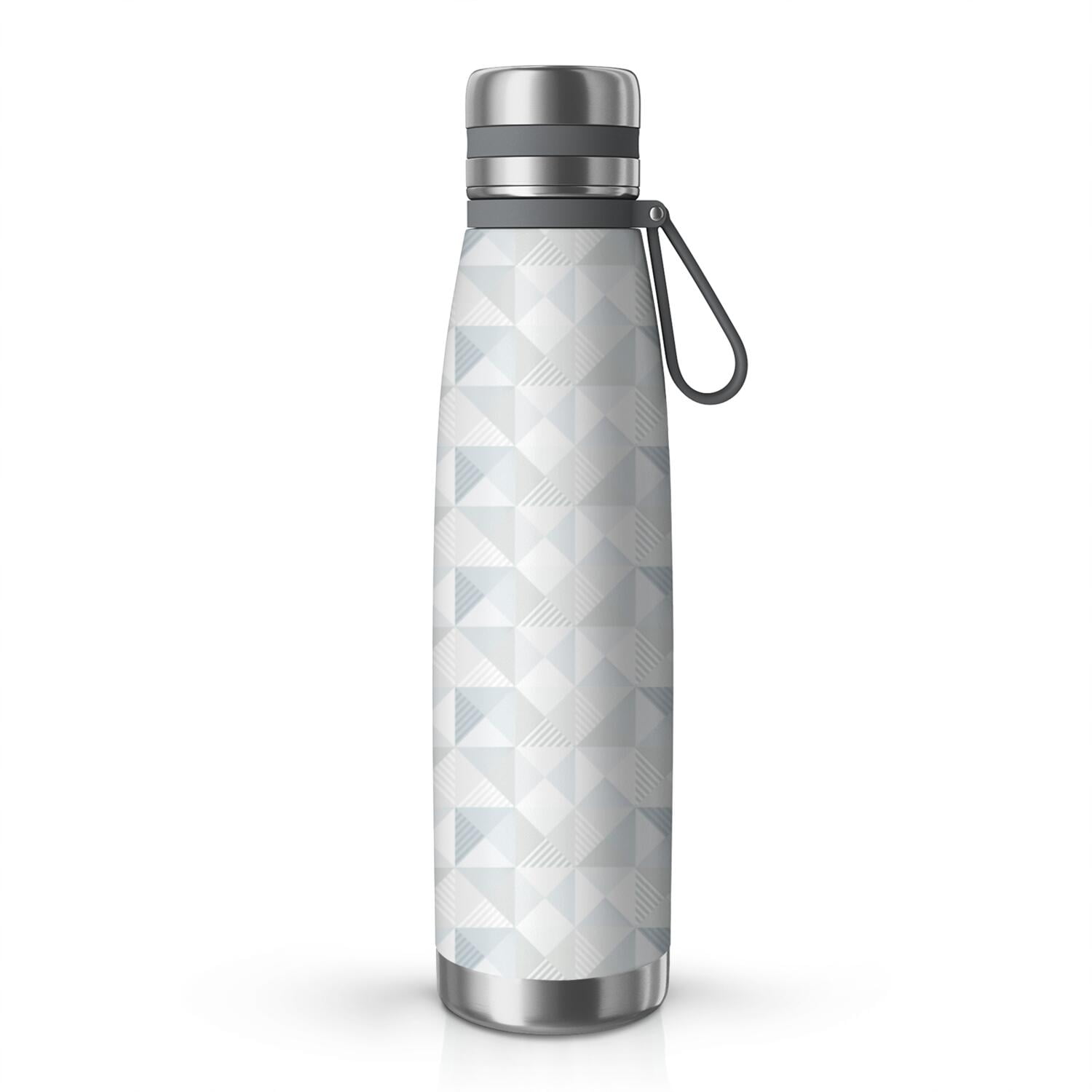 29oz Insulated Water Bottle with Tea Infuser, Stainless Steel Travel Mug, Shining Diamonds Print