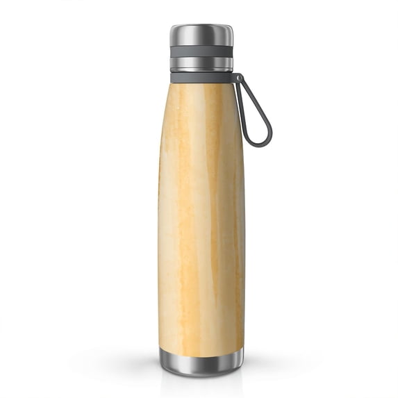 29oz Insulated Water Bottle with Tea Infuser, Stainless Steel Travel Mug, Wood Print