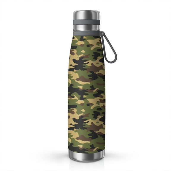 29oz Stainless Steel Insulated Thermos with Tea Filter, 360° Printed Travel Bottle, Leakproof BPA-Free Flask with Anti-Slip Base, 304 Inner & 201 Outer, Vacuum Cup