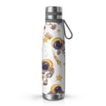 thumbnail image 1 of 29oz Stainless Steel Insulated Thermos with Tea Filter, 360° Printed Travel Bottle, Leakproof BPA-Free Flask with Anti-Slip Base, 304 Inner & 201 Outer, Vacuum Cup, 1 of 6