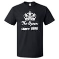 thumbnail image 1 of 30th Birthday Gift For 30 Year Old Queen Since 1996 T Shirt, 1 of 2