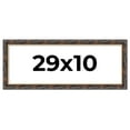 thumbnail image 1 of 29x10 Frame Gold Real Wood Picture Frame Width 1.5 inches | Interior Frame Depth 0.5 inches |, 1 of 8