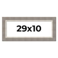 thumbnail image 1 of 29x10 Frame Grey Real Wood Picture Frame Width 2.75 Inches | Interior Frame Depth 0.5 Inches |, 1 of 8
