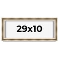 thumbnail image 1 of 29x10 Shadow Box Frame Silver | 1.75 inches Deep Real Wood Traditional Shadowbox Display Frame | UV, 1 of 8