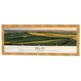 thumbnail image 1 of 29x12 Frame Gold Bamboo Solid Wood Picture Frame | 1 Inch Moulding Width | Interior Frame Depth, 1 of 8
