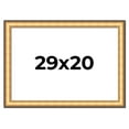 thumbnail image 1 of 29x20 Frame Gold Plein Aire Solid Wood Picture Frame Width 2 Inches | Interior Frame Depth 0.5, 1 of 8
