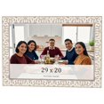 thumbnail image 1 of 29x20 Frame White Real Wood Picture Frame Width 1.5 inches | Interior Frame Depth 0.5 inches |, 1 of 8