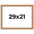 thumbnail image 1 of 29x21 Frame Gold Real Wood Picture Frame Width 1.5 inches | Interior Frame Depth 0.5 inches |, 1 of 8