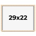 thumbnail image 1 of 29x22 Shadow Box Frame Brown | 0.875 Inches Deep Real Wood Contemporary Shadowbox Display Frame |, 1 of 5