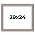 thumbnail image 1 of 29x24 Frame Grey Real Wood Picture Frame Width 2.75 Inches | Interior Frame Depth 0.5 Inches |, 1 of 8