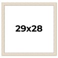 thumbnail image 1 of 29x28 Frame White Real Wood Picture Frame Width 1.75 inches | Interior Frame Depth 0.5 inches |, 1 of 8