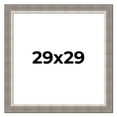 thumbnail image 1 of 29x29 Frame Grey Real Wood Picture Frame Width 2.75 Inches | Interior Frame Depth 0.5 Inches |, 1 of 8