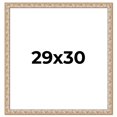 thumbnail image 1 of 29x30 Frame White Real Wood Picture Frame Width 1.5 inches | Interior Frame Depth 0.5 inches |, 1 of 8
