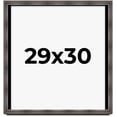 thumbnail image 1 of 29x30 Shadow Box Frame Brown Cherry | 2.625 Inches Deep Pine Wood Traditional Shadowbox Display, 1 of 8