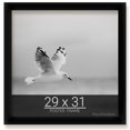 thumbnail image 1 of 29x31 Black Picture Frame for Puzzles Posters Photos or Artwork, 1 of 5