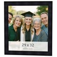 thumbnail image 1 of 29x32 Frame Black Passaggi Solid Wood Picture Frame Width 1.5 Inches | Interior Depth 0.5 Inches |, 1 of 8