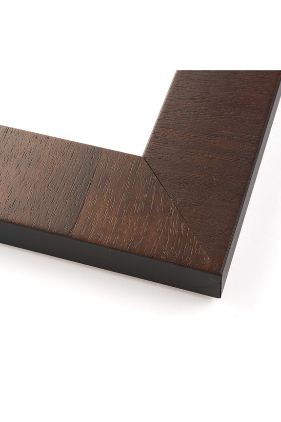 29x32 Frame Brown & Wood Tones Solid Wood Picture Frame Width 2 Inches | Interior Frame Depth 1