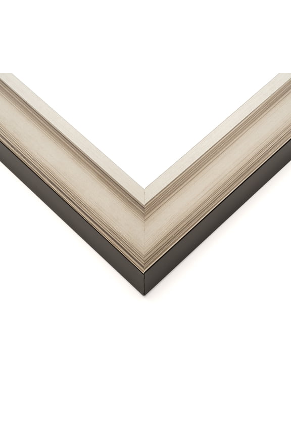 29x32 Frame Grey Solid Wood Picture Frame Width 1.625 Inches | Interior Frame Depth 0.6875 Inches |