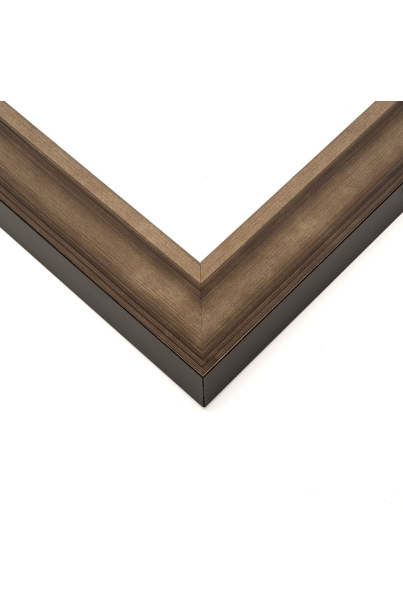 29x32 Frame Pewter Solid Wood Picture Frame Width 1.625 Inches | Interior Frame Depth 0.6875 Inches