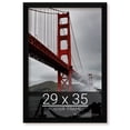 thumbnail image 1 of 29x35 Black Picture Frame for Puzzles Posters Photos or Artwork, 1 of 5