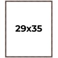thumbnail image 1 of 29x35 Frame Brown Bamboo with Dark Coffee/Walnut Finish | Solid Wood Picture Frame Width 0.75, 1 of 8
