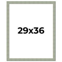 29x36 Frame Green Desert Pear Solid Wood Picture Frame | 1.625 Inch Moulding Width | Interior Frame
