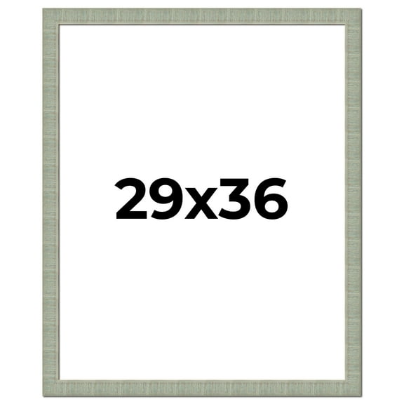 29x36 Frame Green Desert Pear Solid Wood Picture Frame | 1.625 Inch Moulding Width | Interior Frame