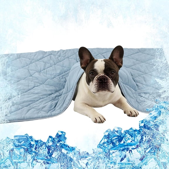 29x40in Cooling Blanket for Dogs - Machine Washable Soft Blanket with Q-MAX>0.4, Fits Small Medium Dogs Cats, Summer Cooling Mat for  Kennel  Seat Indoor Furniture Couch Sofa Protector