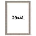 thumbnail image 1 of 29x41 Frame Grey Real Wood Picture Frame Width 2.75 Inches | Interior Frame Depth 0.5 Inches |, 1 of 8