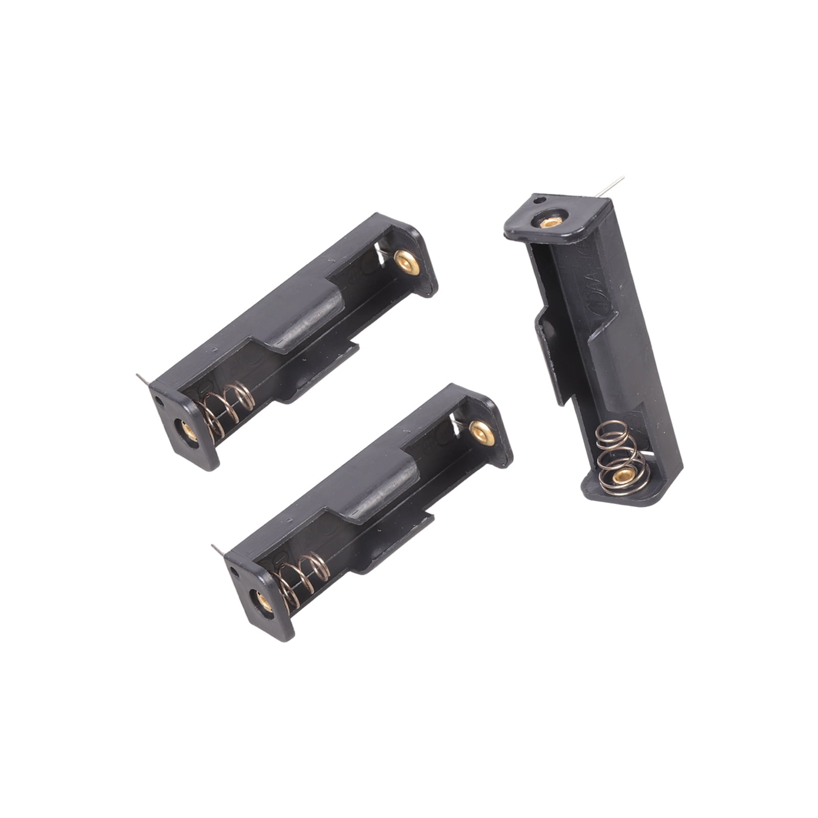 2A Battery Box Solderable Terminals Lightweight Plastic Housing Secure ...