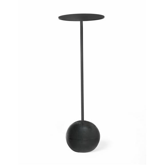 2A Cannon Drink Table, Burnt Oil Finish