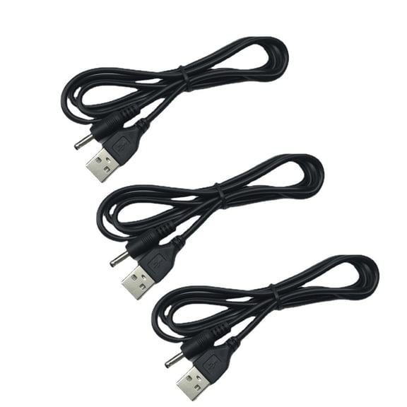 2A USB to DC3.5x1.35mm Charging Cable Universal DC5V Cable for Small Appliances and Electronics Gadgets Power Supply