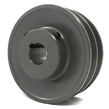 2BK 5/8 Bore 2-Groove Sheave Pulley – 2.25 OD, Fits 4L & 5L Belts, Idler Pulley