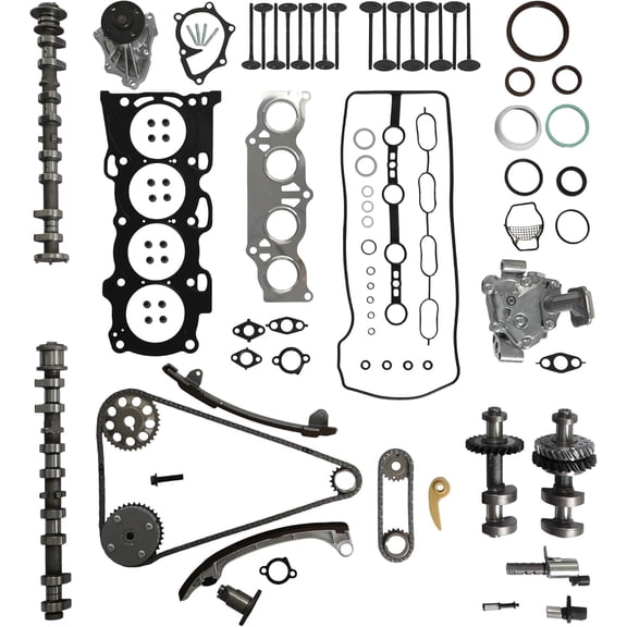 2AZ-FE 2.4L Engine Rebuild Kit Camshaft Head Gasket Set For Toyota Camry Highlander RAV4 Solara 2001-2006