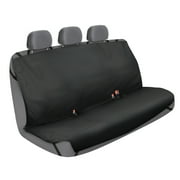 2Air Odor Eliminating Black Rear Bench Car Seat Cover Protector - Polyester