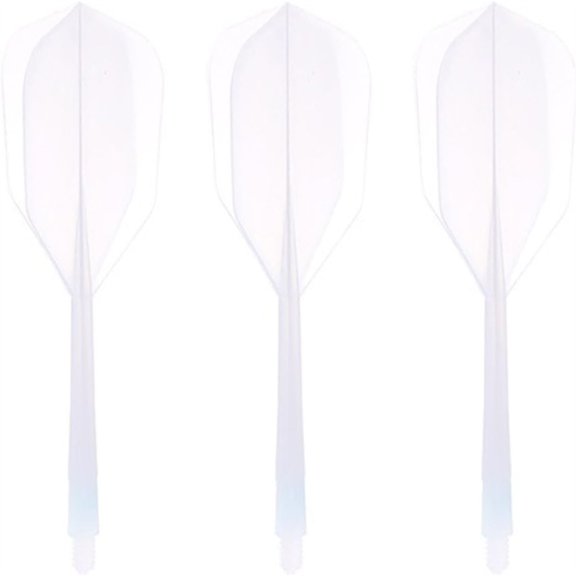 2BA Shaft and Flights Set - Plastic Material, Lightweight & Break-Resistant, for Dart Games
