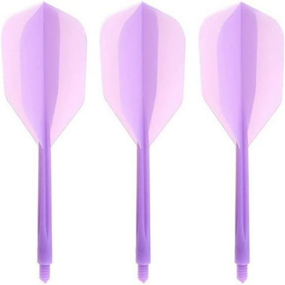 2BA Shaft and Flights Set - Plastic Material, Lightweight & Break-Resistant, for Dart Games