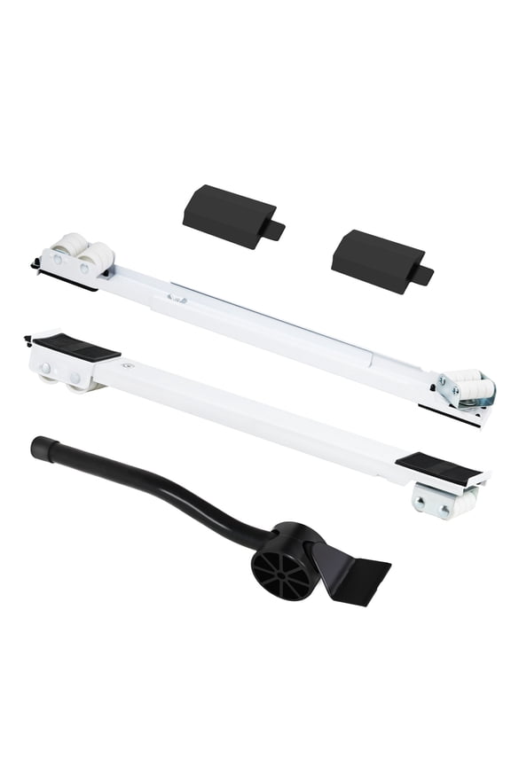 Furniture Mover Tool 360 ratating,Furniture Moving Sliders,1700 lbs Maximum ,Adjustable Mobile Base for Washing Machines, Refrigerator Support Stand, Roller Dolly for Dryers, Dishwashers(White)