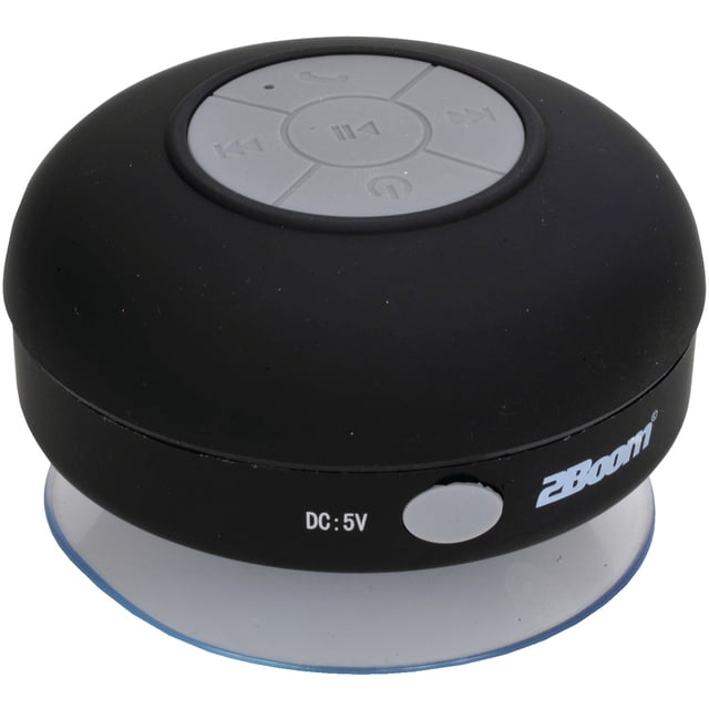 2BOOM BT290K Aqua Jam Bluetooth Shower Speaker (Black) - Walmart ...