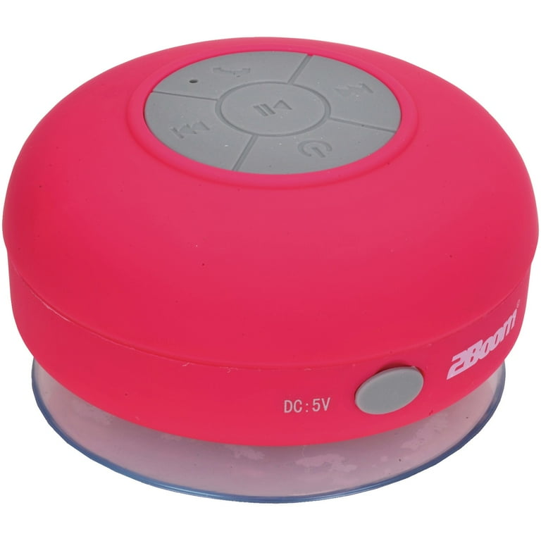 2BOOM BT290P Aqua Jam Bluetooth Shower Speaker Pink