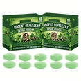 thumbnail image 1 of 2Bags (20 Pcs) Peppermint Oil Rodent Repellent, Natural Deterrent for Mice Rats Squirrels, Indoor & Outdoor Use, Family & Pet Safe for Home Cars Garages RVs, 1 of 9