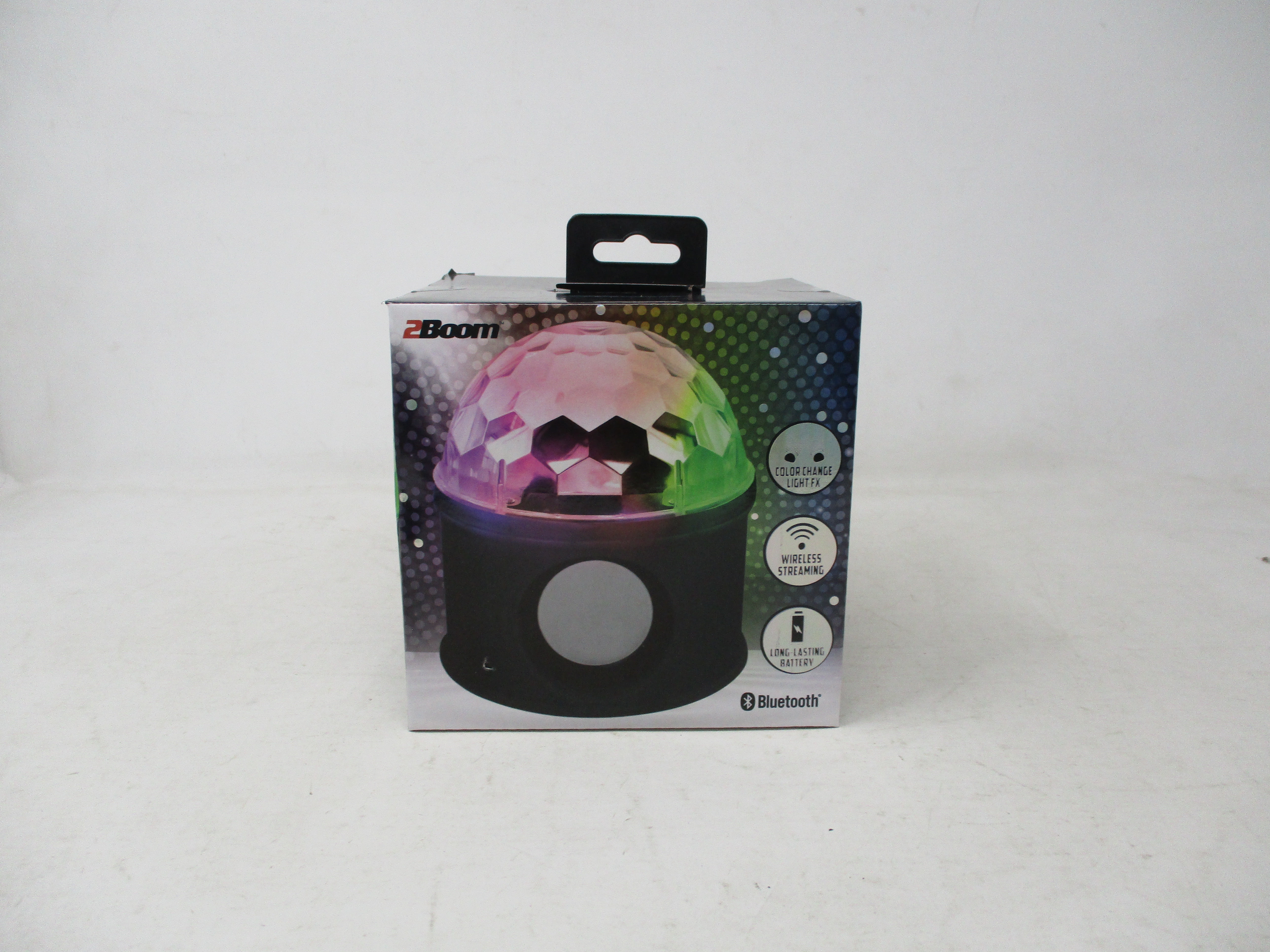 2Boom Disco LED Bluetooth Color Changing Wireless Speaker
