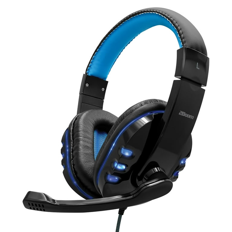 2Boom GHP235b Kovert Gaming Headset (Blue) - Walmart.com