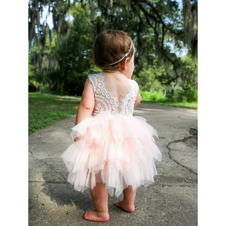 Little Girl A-line Wedding Dresses, Beaded Flower Girl Dresses Little Girl A-line Wedding Dresses, Beaded Flower Girl Dresses